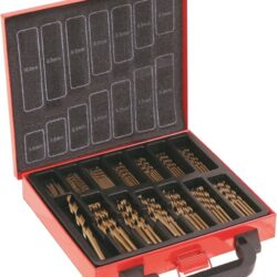 Mala Metálica DRAKKAR com 120 Brocas para Metal HSS 5% Cobalto M35 1-10mm - Image 2