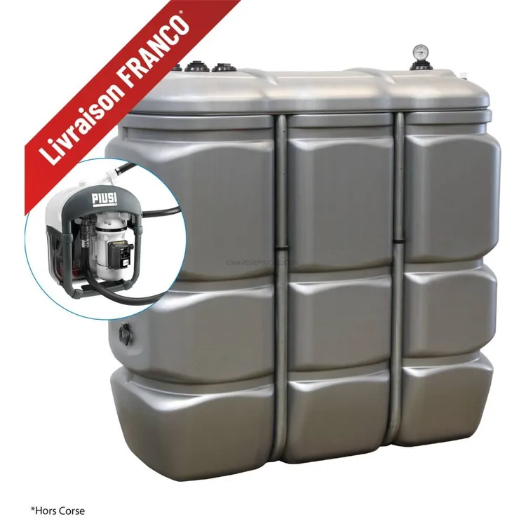 Depósito AdBlue® PIUSI 1500 L Dupla Parede 230 V 34 L/min