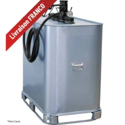 Depósito de Armazenamento de Gasóleo Galvanizado PIUSI 700L Parede Dupla 230V 35 l/min