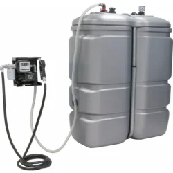 Depósito de Armazenamento Gasóleo STILKER PEHD 1000L com Estação 230V 50 l/min