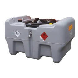 Depósito de Combustível PE 440L com Kit Bomba 12V 45L/min e Pistola Automática