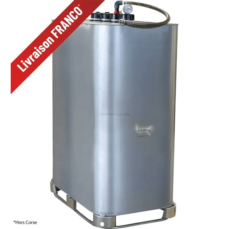 Depósito de Gasóleo de Parede Dupla Galvanizado SOD 1000L Pré-Equipado