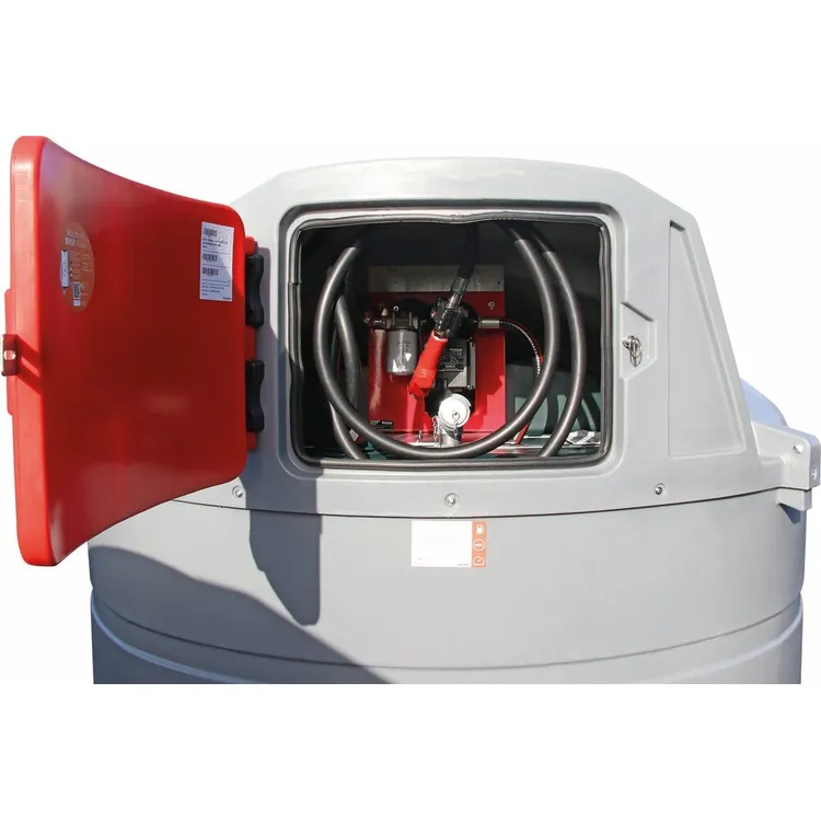 Depósito de Gasóleo DRAKKAR 5000L Parede Dupla com Armário 230V 100 l/min