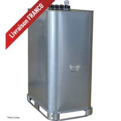 Depósito de Gasóleo Galvanizado Parede Dupla 1000L