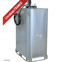 Depósito de Gasóleo Galvanizado PIUSI 1000L Parede Dupla com Bomba Pico 230V 35 l/min