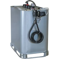 Depósito de Gasóleo Galvanizado PIUSI 700L Parede Dupla com Kit de Bomba 12V 56 l/min