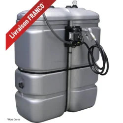Depósito de Gasóleo PEHD 1000L Parede Dupla DRAKKAR 230V 60L/min
