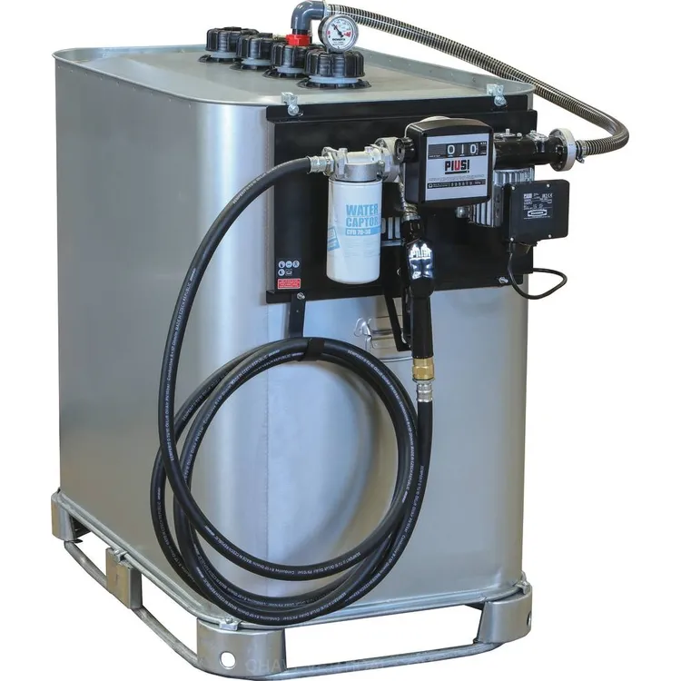 Depósito de Gasóleo PIUSI 700L 230V 56L/min Dupla Parede