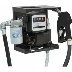 Depósito de Gasóleo STILKER 5000L DP 230V com Armário e Enrolador 8m