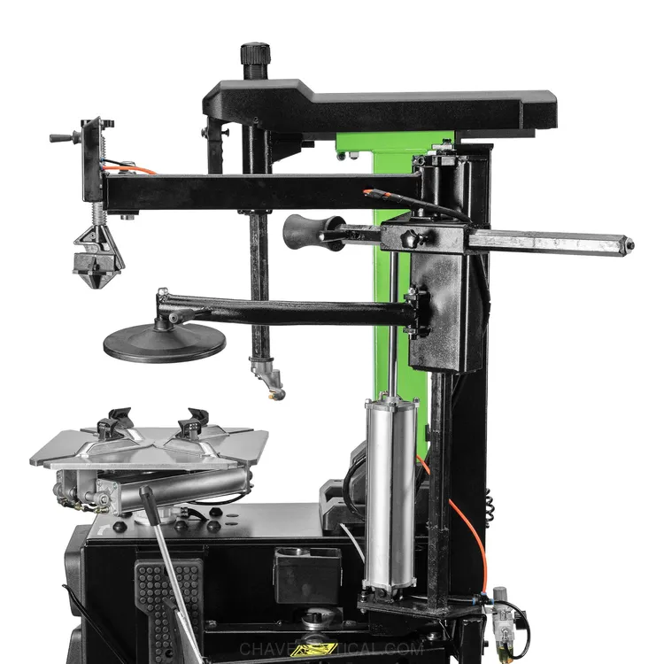 Desmontadora de Pneus Automática JBM com Torre Basculante e Braço Auxiliar 220V