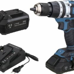 Pack SCHNEIDER 20V Podadora 10cm e Berbequim 65Nm 2 Baterias - Image 3