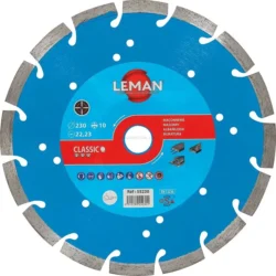 Disco Diamantado para Rebarbadora 230x22,2mm Betão Armado