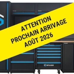 Mobiliário de Oficina DRAKKAR 4 Elementos Tampo em Inox 38 MM 147 Peças