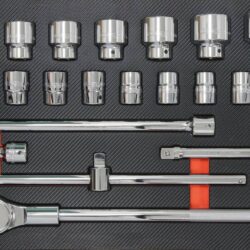 Módulo de Espuma DRAKKAR 3/4″ 21 Peças 567x402x32mm Acabamento Carbono