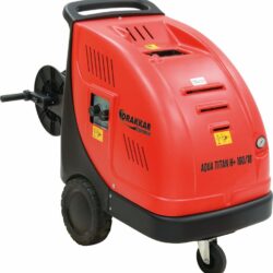 Lavadora Alta Pressão Água Quente DRAKKAR 380V 18 l/min 160 bar com Enrolador 20m