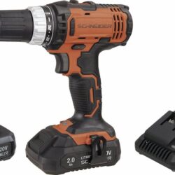 Berbequim Aparafusador SCHNEIDER 20V 35Nm com 2 Baterias 2Ah
