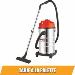 Aspirador de Sólidos e Líquidos DRAKKAR 30L 1200W 230V Inox