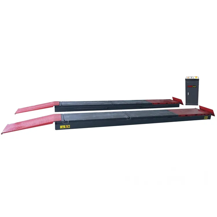 Elevador de Dupla Tesoura de Baixo Perfil para Alinhamento KROFTOOLS com LED 5.5T