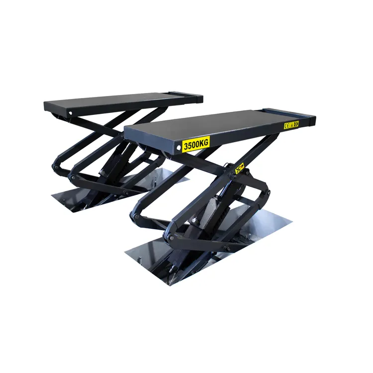 Elevador de Tesoura de Embutir Hidráulico KROFTOOLS 3.5 Toneladas 380V Elevador de Tesoura de Embutir Hidráulico KROFTOOLS 3.5 Toneladas 380V