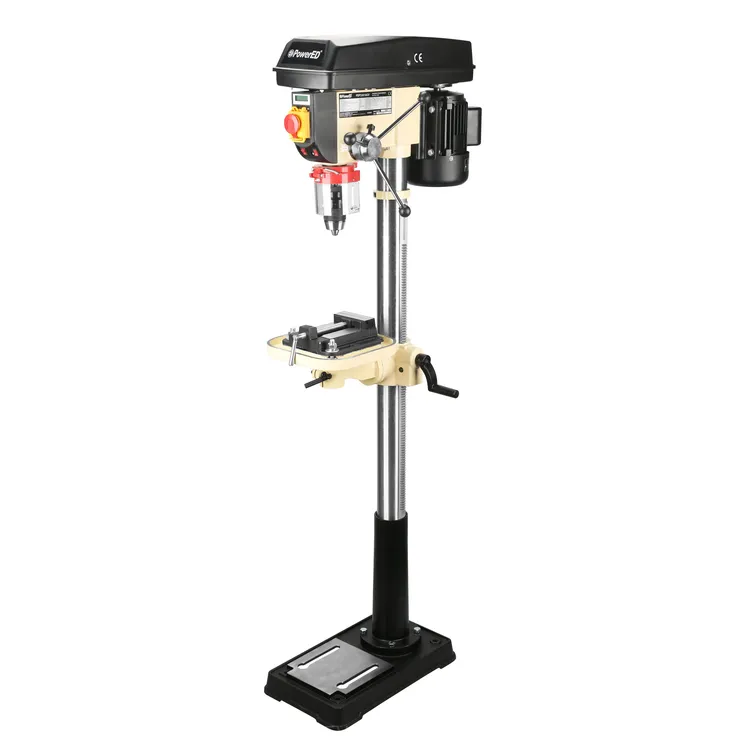 Engenho de furar de coluna POWERED PDP33016GV 230V velocidade variável Ø16mm