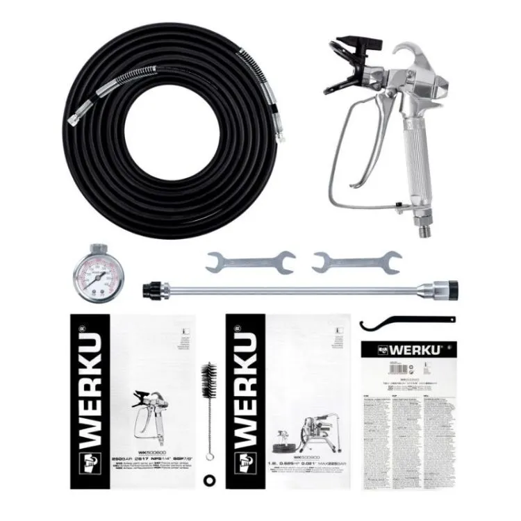 Equipamento Elétrico Airless WERKU 500900 230V 500W 1.8LPM