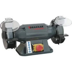 Esmeriladora de Bancada DRAKKAR 230V 520W 150mm Mó/Mó