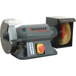 Esmeriladora de Bancada DRAKKAR 230V 900W 200mm Mó/Escova