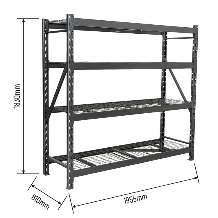 Estante de Oficina DRAKKAR 4 Prateleiras 2400kg 1955x610x1830mm - Image 3