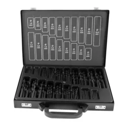 Estojo de Brocas Helicoidais JBM 1-10mm HSS 4241 170 Peças