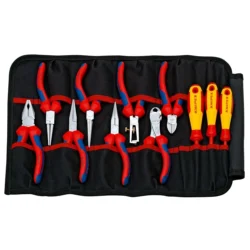 Estojo de Ferramentas KNIPEX para Telecomunicações e Eletrónica 11 Peças 1000V