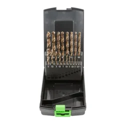 Estojo de Brocas Helicoidais JBM 1-10mm Cobalto HSS Co5