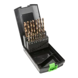 Estojo de Brocas Helicoidais JBM 1-10mm Cobalto HSS Co5
