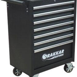 Carro de Ferramentas DRAKKAR 7 Gavetas com 188 Ferramentas e Módulos de Carbono