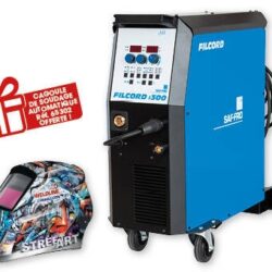Poste de Soldar Inverter MIG-MAG SAF-FRO FILCORD-I 300 400V com Máscara Automática