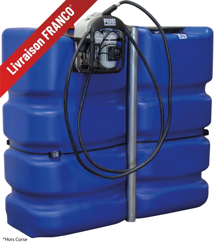 Depósito de AdBlue PIUSI PEHD Parede Simples 2000L 230V com Contador K24 e Filtro