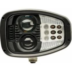 Farol Dianteiro LED 12/24V ABL 5 Funções Pisca Esquerdo Homologado