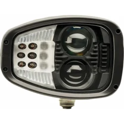 Farol Dianteiro LED ABL 12/24V 5 Funções Pisca Direito Homologado