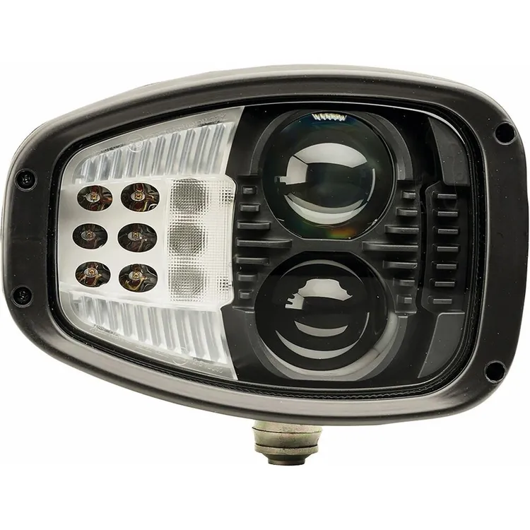 Farol Dianteiro LED ABL 12/24V 5 Funções Pisca Direito Homologado