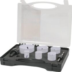 Conjunto de Serras Cranianas HSS Bi-Metal 22 a 68mm 11 Peças
