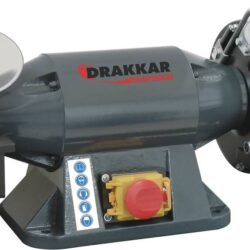 Esmeriladora de Bancada DRAKKAR 230V 520W 150mm Mó/Mó