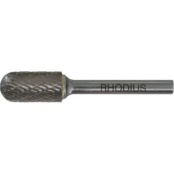Fresa Rotativa Metálica Cilíndrica com Topo Arredondado 12,7x70mm