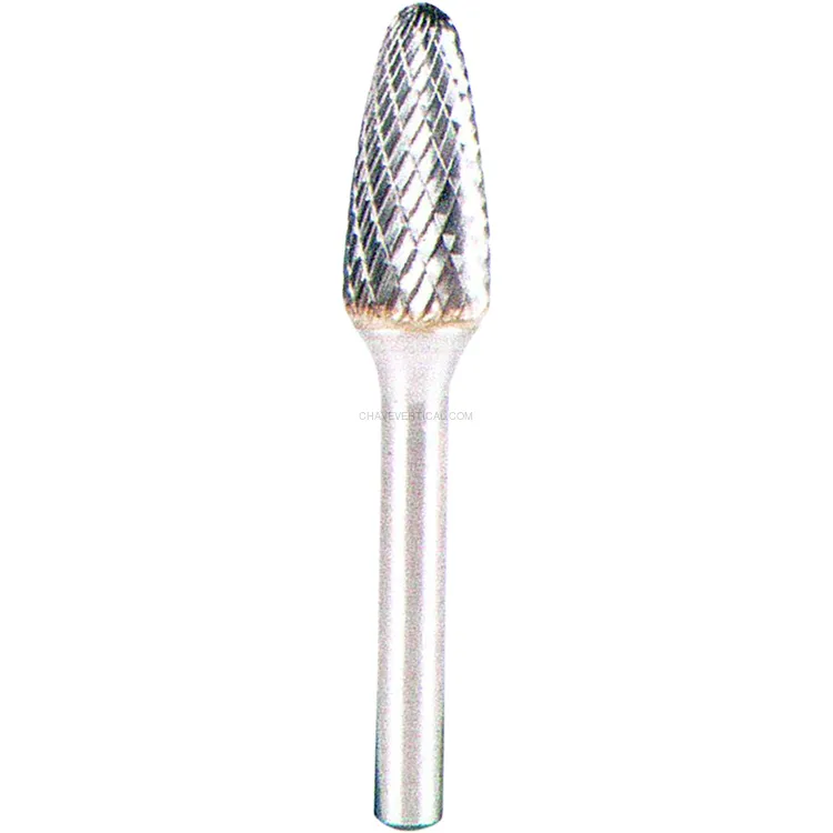 Fresa Rotativa Metálica em Ogiva com Topo Arredondado 12,7x70mm