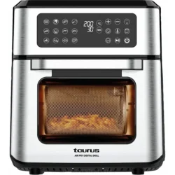 Fritadeira sem Óleo TAURUS Air Fry Digital Grill 12L 1800W
