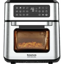 Fritadeira sem Óleo TAURUS Air Fry Digital Grill 12L 1800W