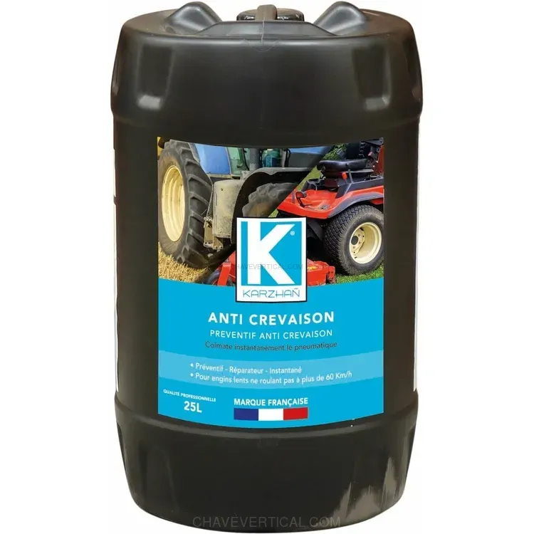 Gel Anti-furo KARZAN para Pneus Tubeless 25L Gel Anti-furo KARZAN para Pneus Tubeless 25L