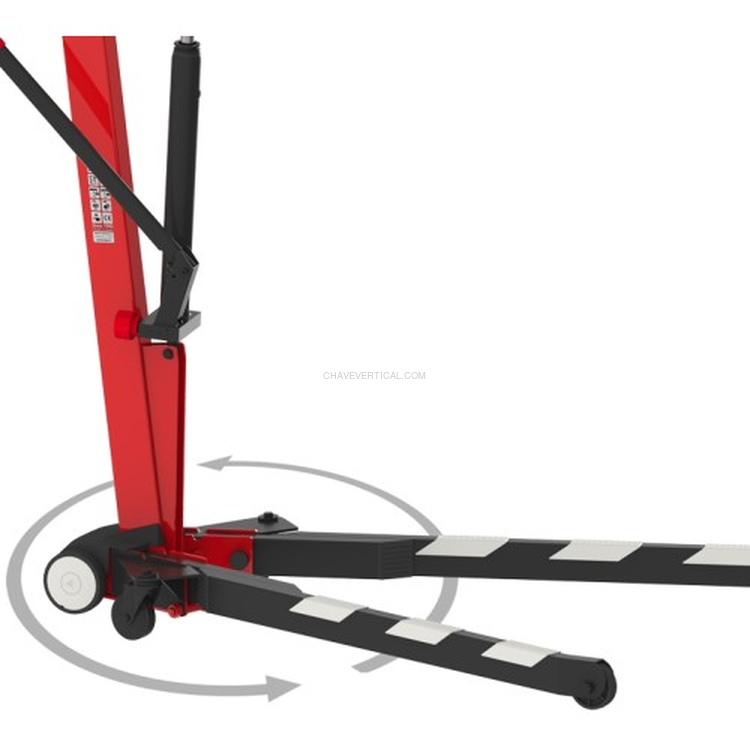 Grua Hidráulica Dobrável MEGA CRV20 2000KG