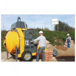 Betoneira Hidráulica Horizontal ALTRAD RB400H 400 L Trifásica sem Pá de Arrasto