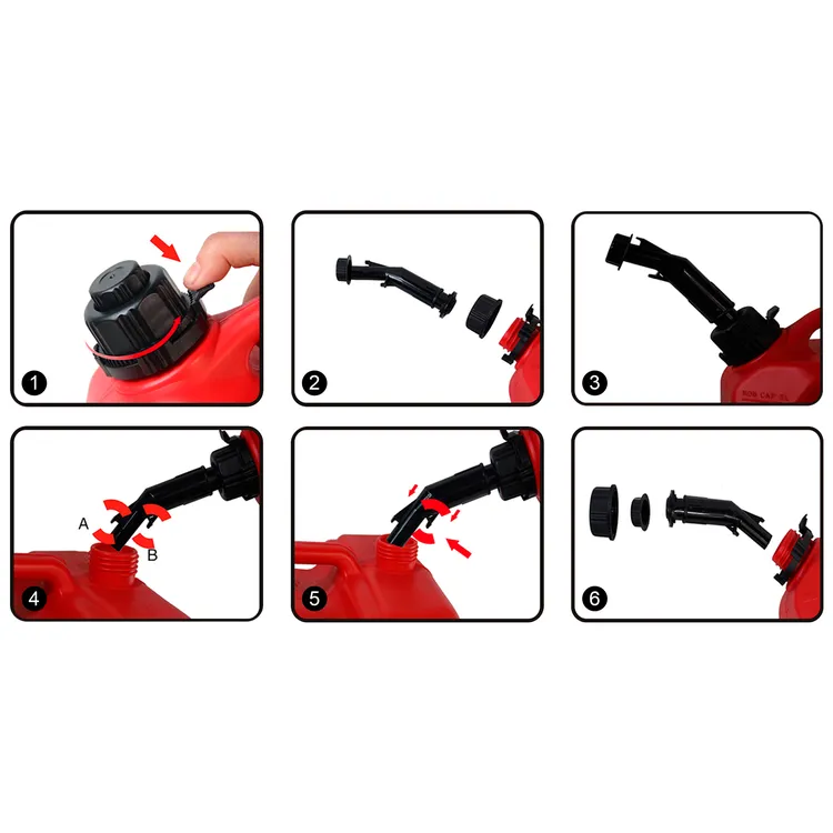 Jerricã 10L KROFTOOLS Polietileno Alta Densidade