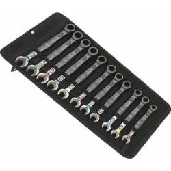 Jogo de 11 Chaves Mistas Direitas com Roquete 80 Dentes