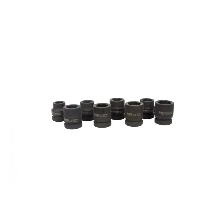 Jogo de Chaves de Caixa de Impacto 1" 8 Peças KROFTOOLS